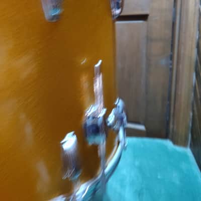 Ludwig No. 950 Classic 16x16" Floor Tom with Keystone Badge 1960 - 1968 - Gold Sparkle image 10