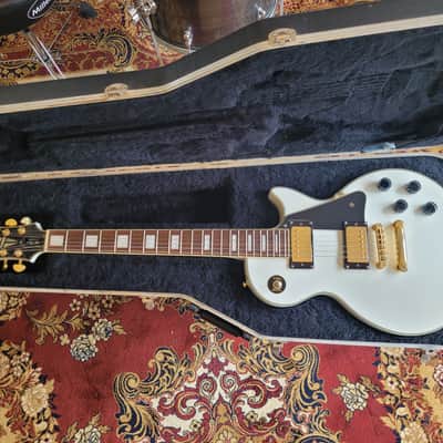 Epiphone Les Paul Custom 2010 - Alpine White - hard case included image 11