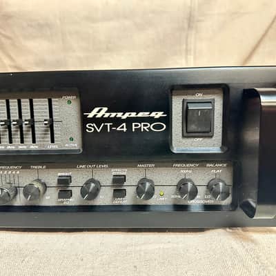 Ampeg SVT-4 PRO 1200-Watt Bass Amp Head 2007 - Present - Black image 6