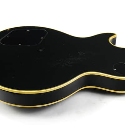 1973 Gibson Les Paul Custom BLACK BEAUTY Vintage Electric Guitar Original PAT # Pickups image 18