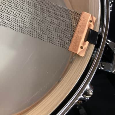 DW - David Frangioni Collection - 5x14" Collector's Series Maple Snare Drum 1987 - Silver Sparkle image 24