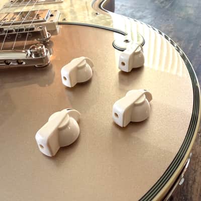 D'Angelico Deluxe Brighton Double Cut Desert Gold 2021, With Hard Case and Free Shipping image 7