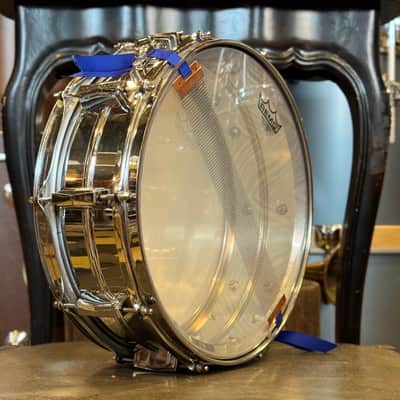 VINTAGE 1970's Ludwig 5x14 Lm400 Supraphonic Snare Drum image 6