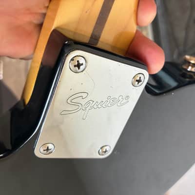 Squier Vintage Modified Cabronita Telecaster with Bigsby 2014 - 2019 - Black electric, Guitar, limited edition image 19