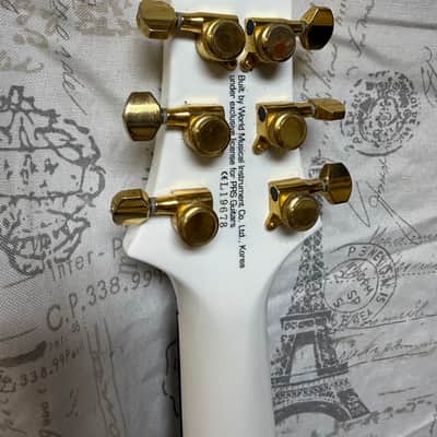 PRS Dave Navarro SE White Gold Hardware Excellent Condition! image 3