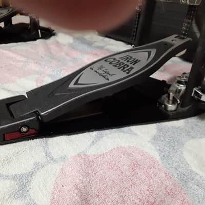 Tama HP900RWN Iron Cobra 900 Series Rolling Glide Double Bass Drum Pedal 2010s - Black/Chrome image 11