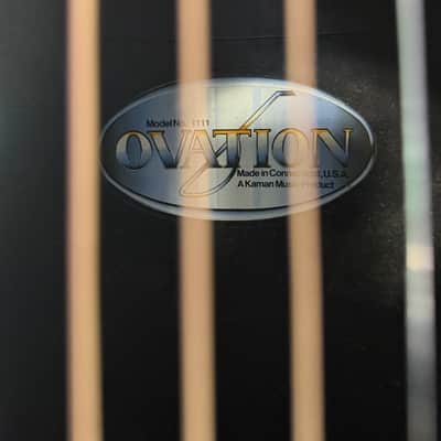 Ovation 1111 Balladeer 1981 - Natural w/ OHSC image 10