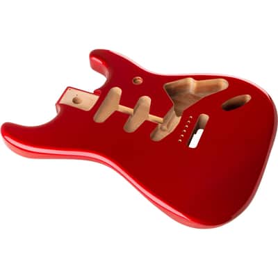 Fender Classic Series 60's Stratocaster Alder Body - SSS, Vintage Bridge Mount, Candy Apple Red image 3