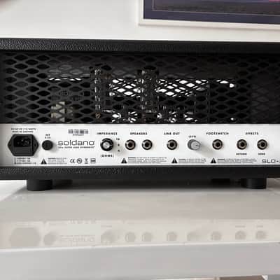 Soldano SLO-30 Classic 30-Watt Guitar Head 2022 - Black imagen 2