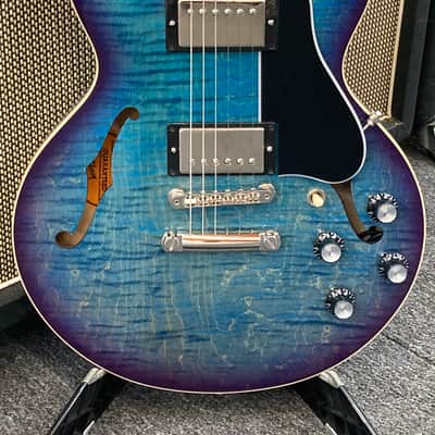 2023 Gibson ES-339 Figured Demo Model - Blueberry Burst image 1