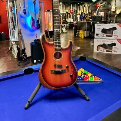 Fender American Acoustasonic Stratocaster 3 Color Sunburst image 1