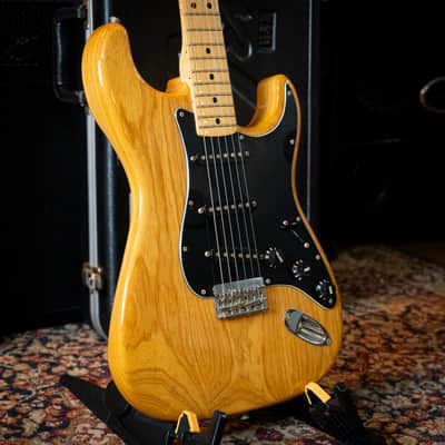 Fender Stratocaster Hardtail with Maple Fretboard 1979 - Natural Near Excellent Condition. Collectors Grade. image 3