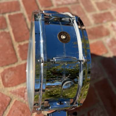 Gretsch 4160, 5x14" Mid 60s - Chrome over Brass image 5