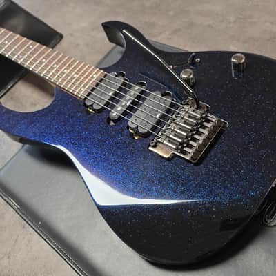 Ibanez Prestige RG1570 TEAM J CRAFT Cosmic Blue Wizard Edge Pro HSH Super Strat FujiGen MIJ Japan RG Guitar image 4