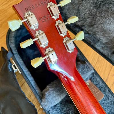 ALL ORIGINAL 2004 Gibson Les Paul Standard Plus in RARE Cayenne Finish image 6