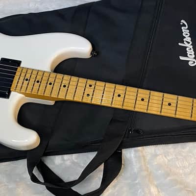 NEW ! Jackson Pro Origins 1985 San Dimas SD1 HH FR - Snow White - Maple Fretboard - Authorized Dealer image 5