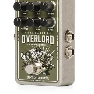 Electro-Harmonix Nano Operation Overlord Allied Overdrive Pedal image 3