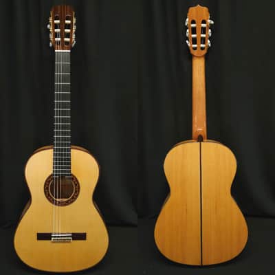 New Jose Ramirez 140 Flamenca Classical Flamenco Nylon String Guitar w/ Logo'd Hard Case image 2