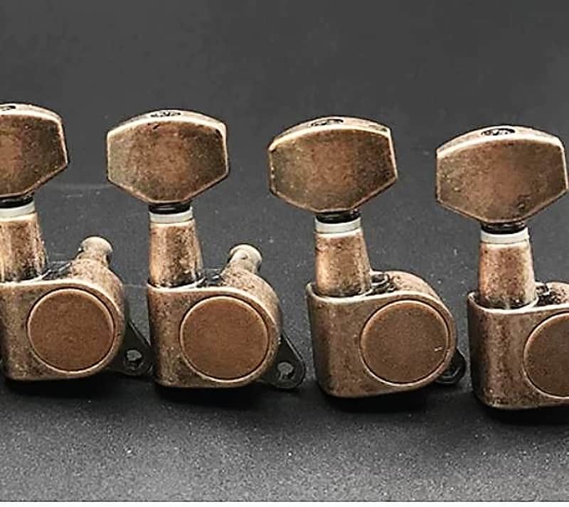 ART  Premium In-line Bronze Guitar Tuners Machine Head for electric and Acoustic Guitar Tuners image 1