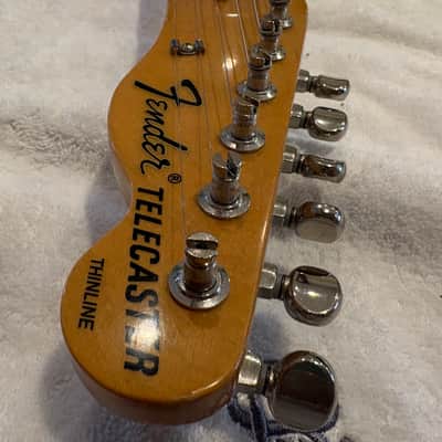 2010 Fender Classic Series ’72 Telecaster Thinline - All Original - Sunburst image 8