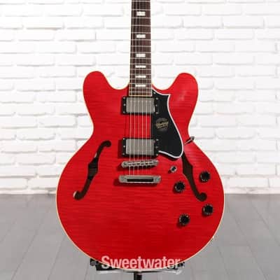 Heritage Custom Core H-535 Semi-hollowbody Electric Guitar - Trans Cherry (H535CCTCd1) image 1