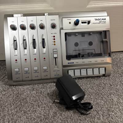 TASCAM MF-P01 Portastudio Multitrack Cassette Recorder 2000s - [custom pitch modded] image 3