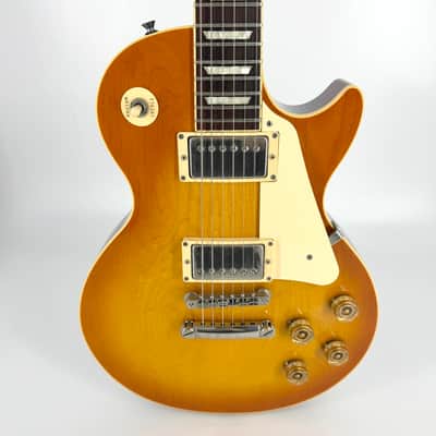 2002 Epiphone Elite Les Paul Standard - Honeyburst image 4