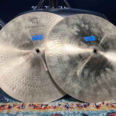 Elvin Jones's 14" A. Zildjian & Cie, Vintage Hi-Hats Pair 930g 1162g. 2001 image 1