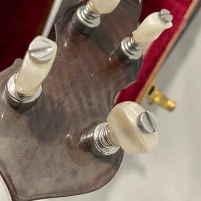Vintage Washburn B-16 5-String Banjo c. 1980 – Hardshell Case – Beautiful Figured Wood image 5