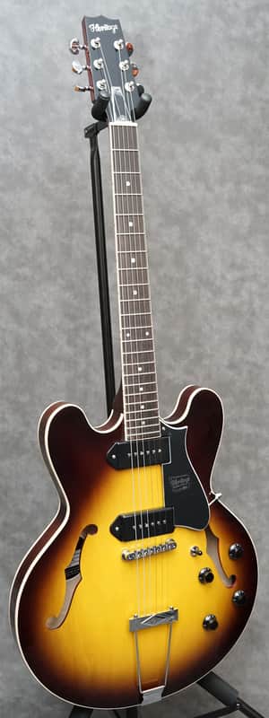 Heritage H-530 II P90 Hollowbody 2026 - Original Sunburst with Case and Pro Setup image 1