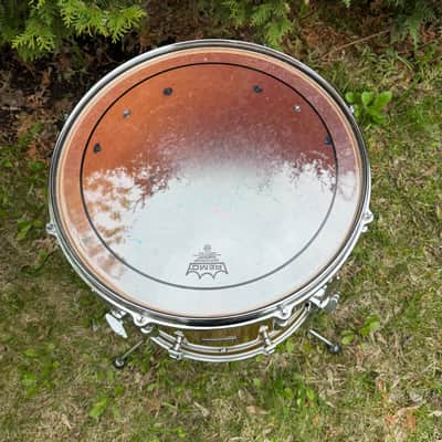 Yamaha Absolute Hybrid Maple 16x15 Floor Tom Drum // Drum Set Gold Champagne Sparkle AHM image 5