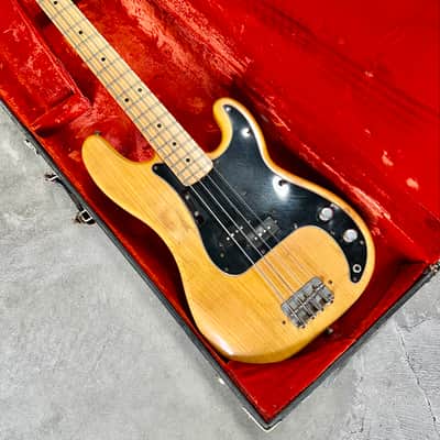 Fender Precision Bass 1976 Natural original vintage USA P image 2