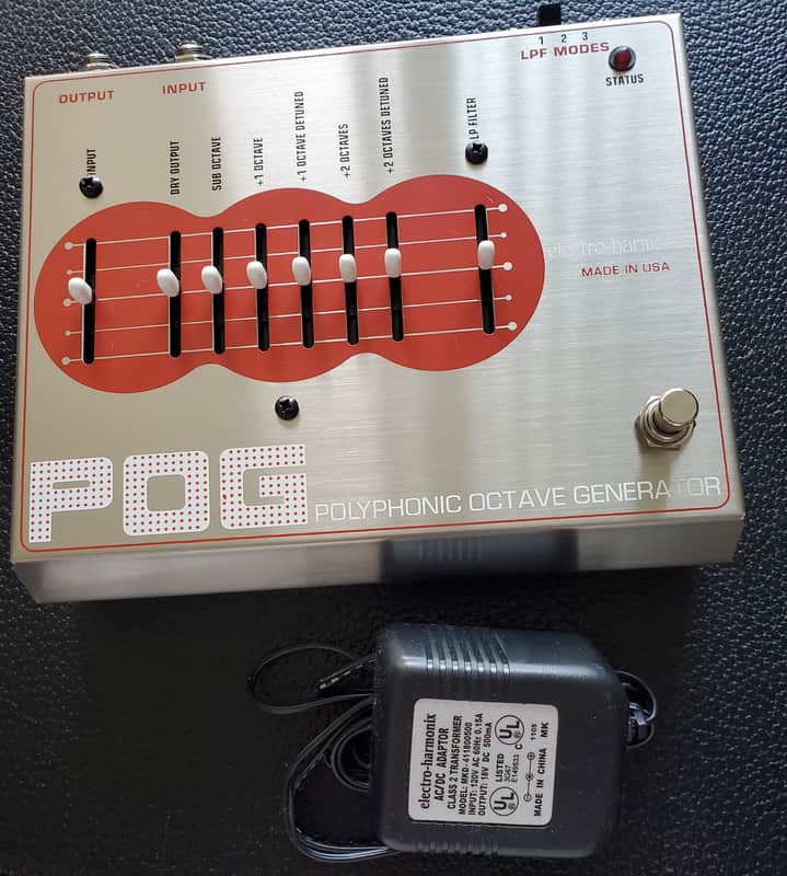 Electro-Harmonix POG Polyphonic Octave Generator w/ Box & PSU image 1