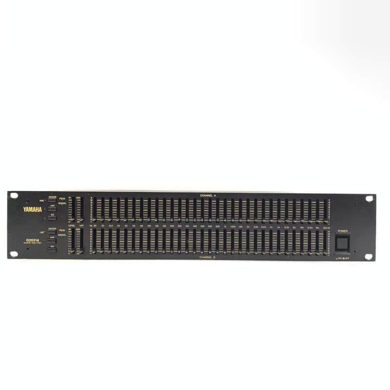 Yamaha Q2031B Dual-Channel Graphic Equalizer 2010s - Black TGHM image 1