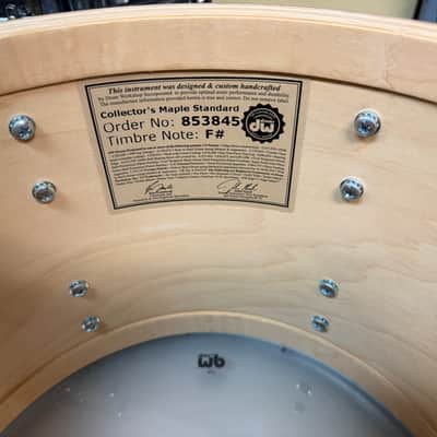 DW Collector’s Maple SSC Gold Glass 5 Piece Drum Set image 14