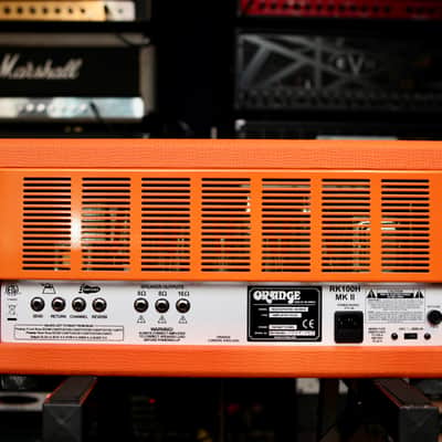 Orange Rockerverb 100 MK II 2-Channel 100-Watt DIVO Guitar Amp Head 2014 - Orange image 2