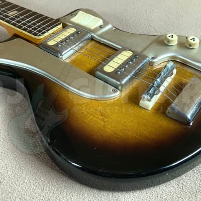 GUYATONE LG-70 RARE & EARLY MODEL w/HSC *BRILLIANT PICKUPS* image 6
