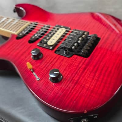 Jackson Dinky DK2 Pro MJ MIJ Japan Left Hand LH Lefty Floyd Rose FR HSS USA Seymour Duncan Pickups Super Strat Fender era Lefty Guitar image 2