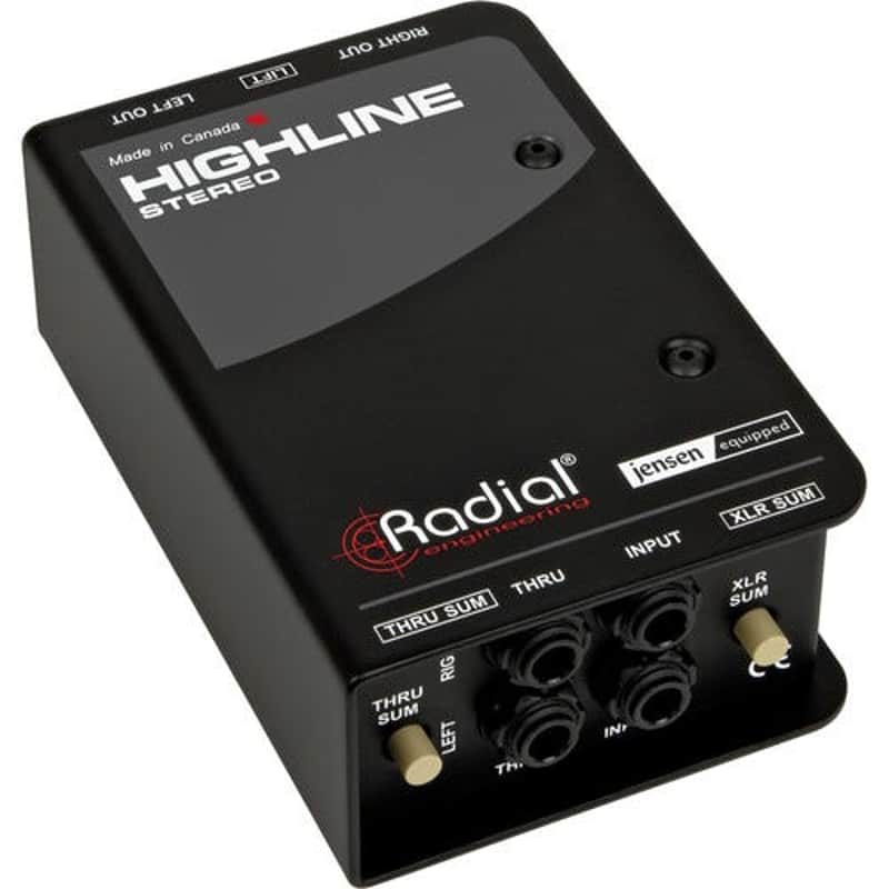 Radial Engineering Highline Stereo Passive Line Isolator image 1