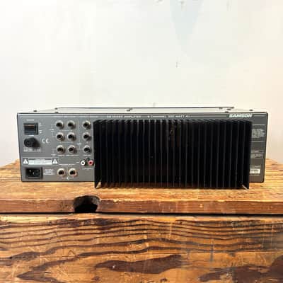 Samson S8 Powered Rack Mounted Mixer - Black image 6