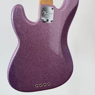Fender Limited Edition Adam Clayton Precision Bass 2017 - Purple Sparkle image 4