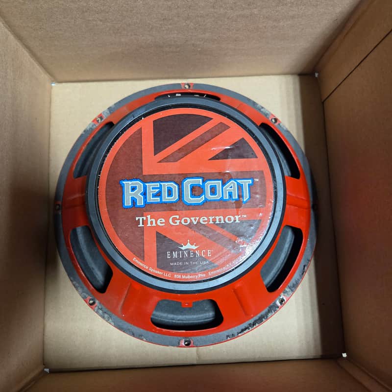 Eminence Red Coat The Governor Speaker image 1