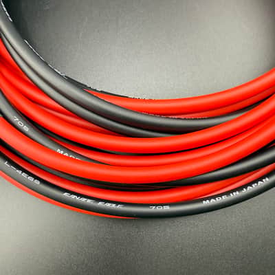 Canare Quad Microphone Cables L-4E6S - Red and Black *Pair* - Neutrik Connectors - 18FT image 2