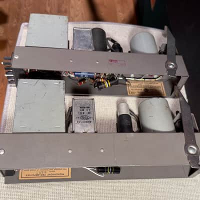 Rare Vintage RCA BA-11A Tube Preamplifiers for RCA Ribbon Microphones Langevin 116 Collins imagen 11