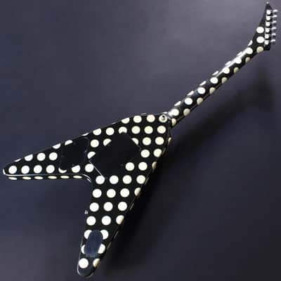 Jackson USA USED Limited Edition Randy Rhoads Tribute Flying V (Polka Dots) image 6