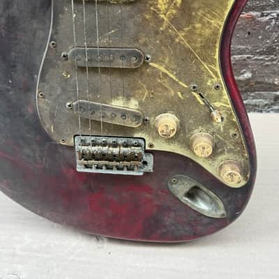 ESP Traditional MIJ Strat Style SN: 20795 - Candy Apple Red image 12