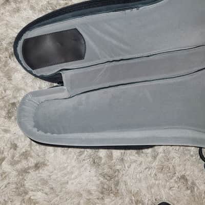 Immagine Glenn Chronkite Black Leather Les Paul Gig Bag - 5