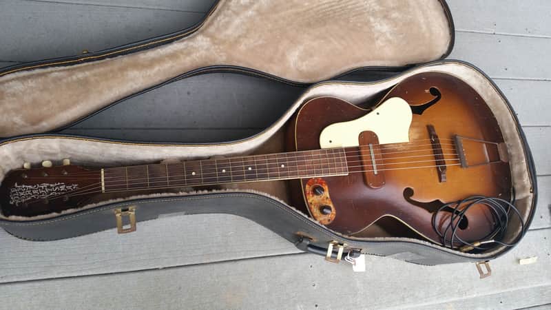 Kay Old Kraftsman electric archtop -circa 1950 2 Color Sunburst image 1