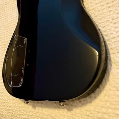 G&L USA ASAT Electric Bass Guitar - Jet Black image 6