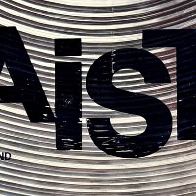 18" Paiste 2002 Black Ink Crash Cymbal (03050242) image 3